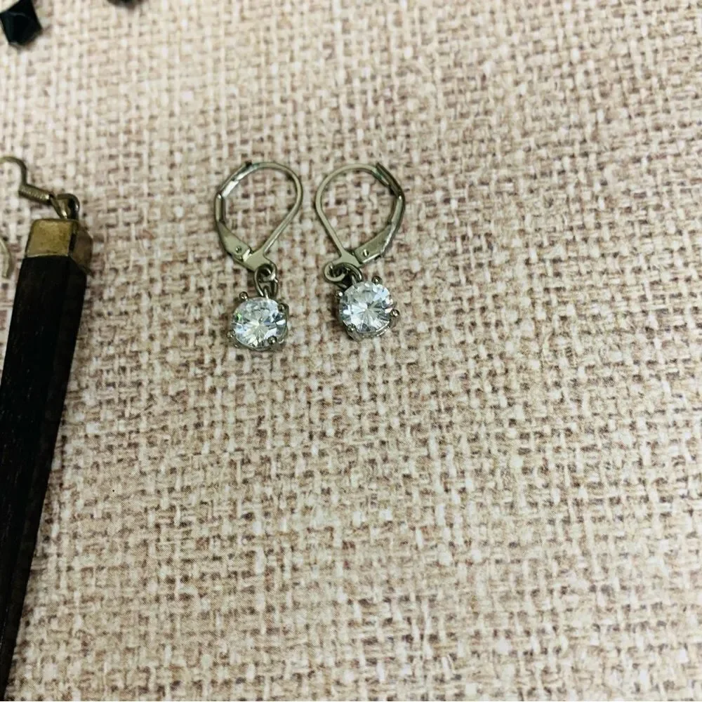 Black and Silver Earring Bundle‎